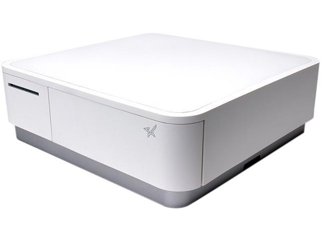 Star Micronics, MPOP, White, Integrated 2 Inch Thermal Printer& Cash Drawer, Universal Tablet Stand, Bluetooth, Int Ps