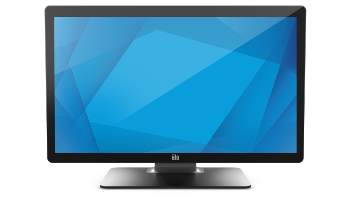 ELO, 2702L 27-INCH WIDE LCD DESKTOP, FULL HD, PROJECTED CAPACITIVE 10-TOUCH, USB CONTROLLER, CLEAR, ZERO-BEZEL, STAND, VGA AND HDMI VIDEO INTERFACE, BLACK, WORLDWIDE