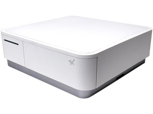[39650011] Star Micronics, MPOP, White, Integrated 2 Inch Thermal Printer& Cash Drawer, Universal Tablet Stand, Bluetooth, Int Ps