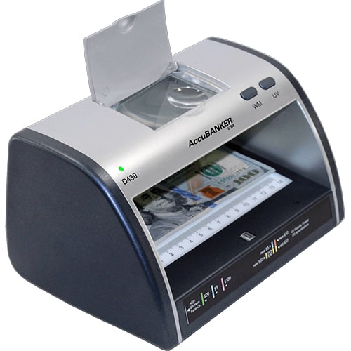 [D430] AccuBanker D430 MONEY DETECTOR + CARD DETECTOR