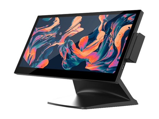 [UB5E8A-23D965] Touch Dynamic Pulse Ultra All In One 15.6" Black Wide Screen LCD Projected Capacitive Touch, Intel Celeron J6412 Elkhart Lake, 8GB DDR4 RAM, 128GB M.2 NVME SSD, Windows 10 IOT (64 Bit), Ultra Base II