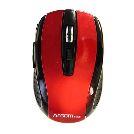 [ARG-MS-0032RED] Argom Tech 2.4GHZ Wireless Mouse-Red