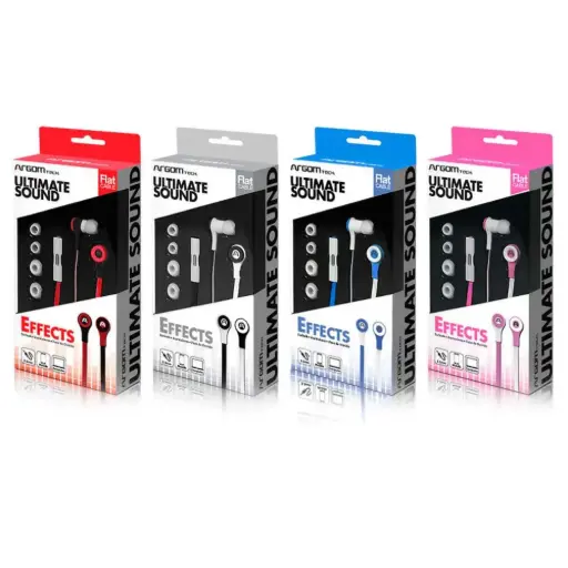 [ARG-HS-0595R] Argom Tech Ultimate Sound Earbuds
