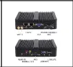 [J641216GB] Industrial Fanless PC CPU= Intel J6412. Memory=16GB, 2X Serial RS-232 ports, 2x USB 3.0, 2x USB 2.0, WiFi Ethernet, Hard Drive 128GB,Mounting Plate